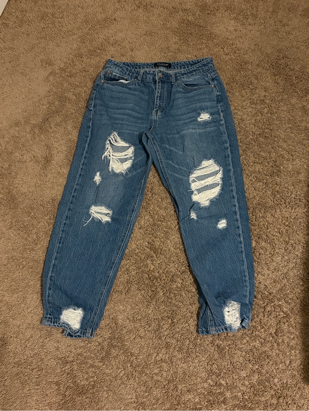 Enjean Denim Co. Distressed Jeans